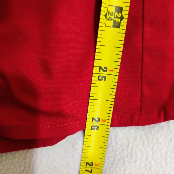 Coldwater Creek Vibrant Red Button Down Blouse - Picture 8 of 8